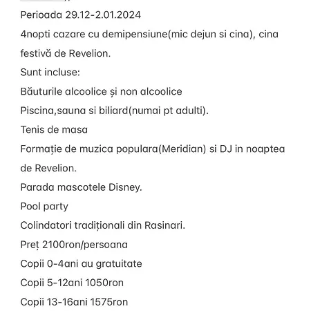 Complex Turistic Casianna & 3*